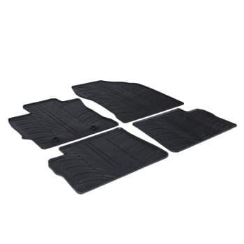 Tapis en caoutchouc pour Toyota Auris HB/Touring Sport/Hybrid 4 pièces