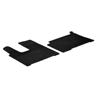 Tapis en caoutchouc adaptés pour Mercedes Actros 2012- (G-Design 2 pièces)
