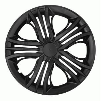 Wheelcoverset Fun Black 15 Pouces