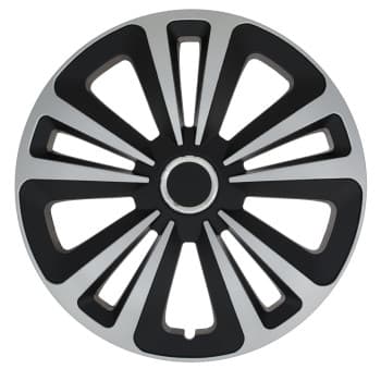 Jeu d'enjoliveurs Terra Ring Mix Argent / Noir 16 Pouces