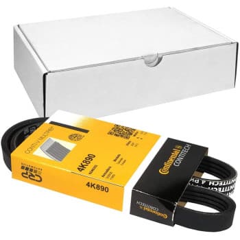Courroie trapézoïdale à nervures 4PK890 Contitech
