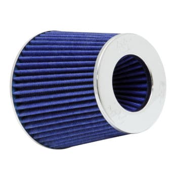 Filtre de remplacement universel K&N série RG avec 3 diamètres de connexion bleu (RG-1001BL)