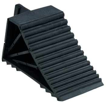 AutoStyle Cale de roue Noir Plastique