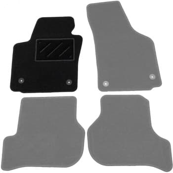 Tapis voiture Gauche Avant Seat Leon 2005-2008 1 pièce