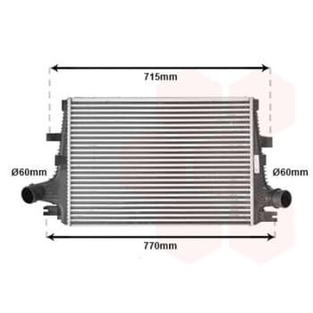 Intercooler, échangeur 01004096 International Radiators