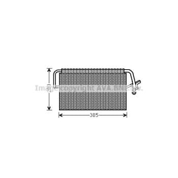 Evaporateur climatisation
