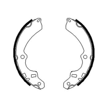 Jeu de mâchoires de frein KBS-8918 Kavo parts
