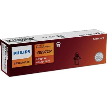 Norme Philips BAX8.3s/1.35