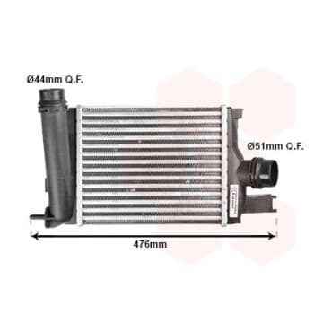 Intercooler, échangeur 15004642 International Radiators