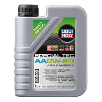 Huile moteur Liqui Moly Special Tec AA 0W20 1L