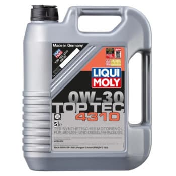 Huile moteur Liqui Moly Top Tec 4310 0W30 C2 5L