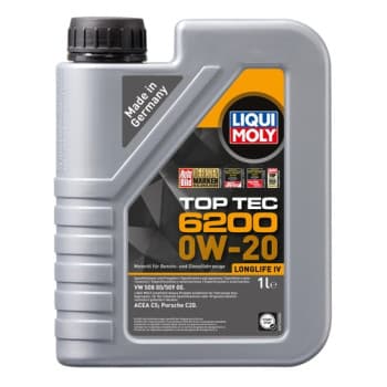 Huile moteur Liqui Moly Top Tec 6200 0W20 C5 1L