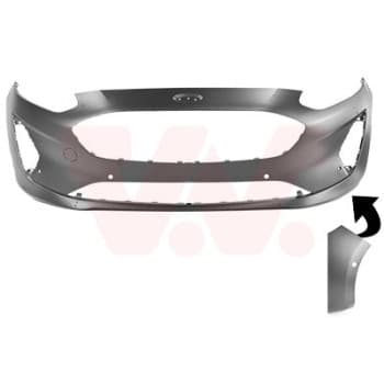 Pare-chocs 1809576 Van Wezel