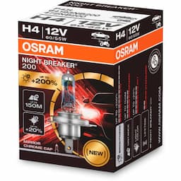 Osram Night Breaker 200 Laser H4 12V 60/55W