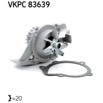 Pompe à eau VKPC 83639 SKF