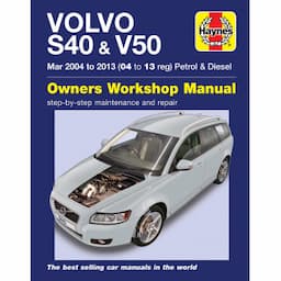 Manuel d&#39;atelier Haynes Volvo S40 &amp; V50 essence &amp; diesel (2004-2013)