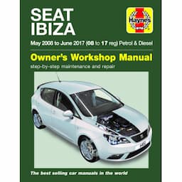 Haynes Manuel d&#39;atelier Seat Ibiza 2008 - 2017 Essence &amp; Diesel