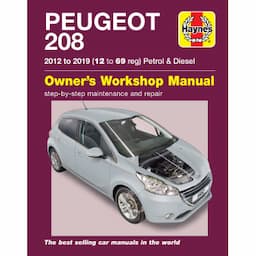 Haynes Manuel d&#39;atelier Peugeot 208 5 portes 2012 à 2019 essence &amp; diesel