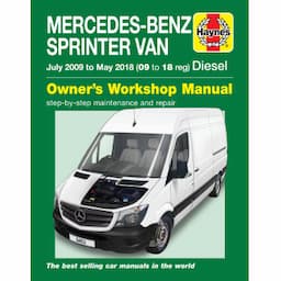 Manuel d&#39;atelier Haynes Mercedes Benz Sprinter fourgons diesel 2009 à 2018