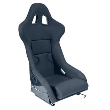 Siège sport 'RR' - Noir - Dossier fixe en polyester