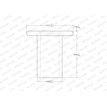 Agrafe d'épandage, garniture de frein à tambour