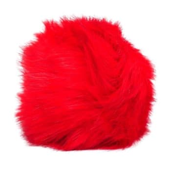 Simoni Racing Couvre Pommeau De Vitesse Fluffy Fur - Rouge