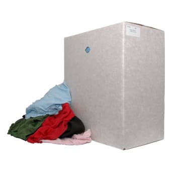Chiffon de nettoyage tricot coloré 10kg