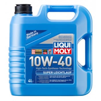 Huile moteur Liqui Moly Super Leichtlauf 10W40 A3/B4 4L