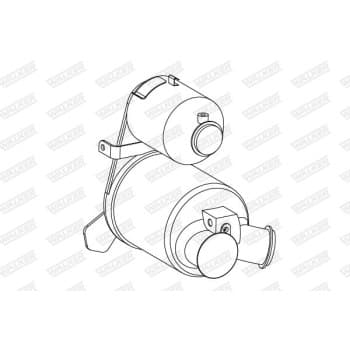 Filtre à particules diesel, système d'échappement 73338 Walker