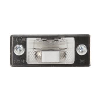 Feu éclaireur de plaque