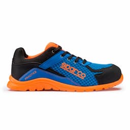 Chaussures de travail légères Sparco Practice S1P Niki Bleu/Orange Taille 36