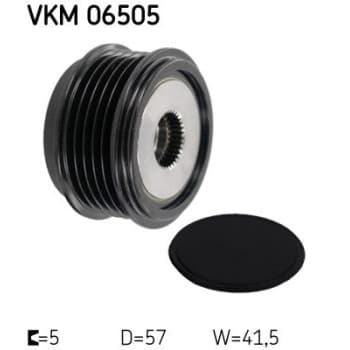 Poulie roue libre, alternateur VKM 06505 SKF