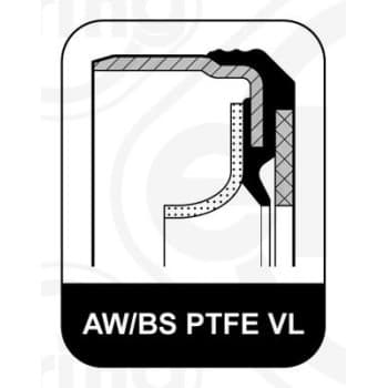 Bague d'étanchéité, vilebrequin 766.853 Elring