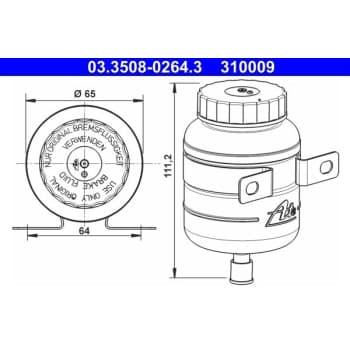 Vase d'expansion, liquide de frein