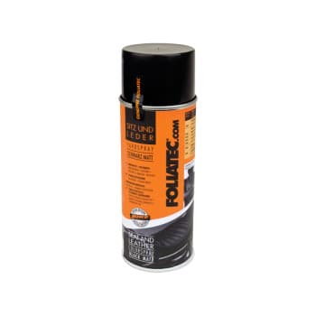 Foliatec Seat & Leather Color Spray - noir mat