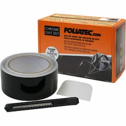 Foliatec &#39;Chrome Out&#39; Set Noir Mat - Bande de film 5cm x 15m