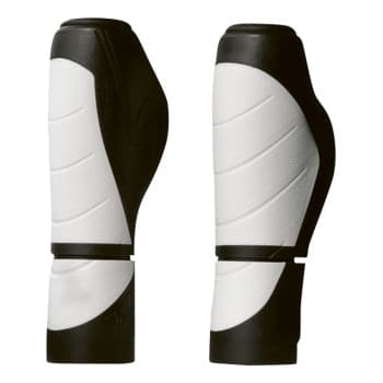 Simson Grips Ergonomie noir et blanc