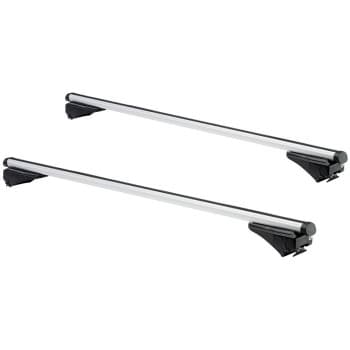 Jeu de barres de toit Twinny Load Aluminium A36 - Avec rails de toit fermés