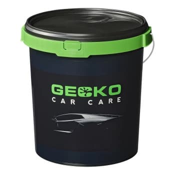 Seau de lavage de voiture Gecko avec couvercle 21L