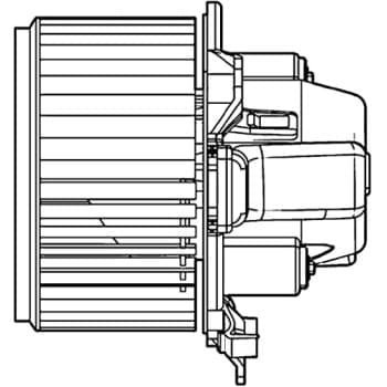 Ventilateur de chauffage AB 108 000P Mahle