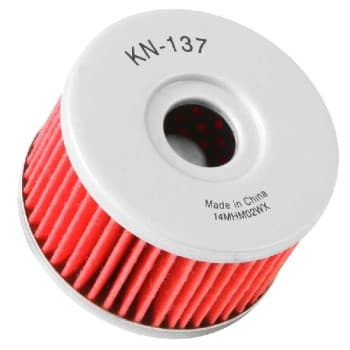 Moto de filtre à huile K&amp;N (KN-137)