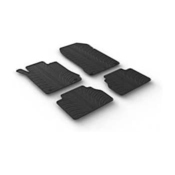 Tapis en caoutchouc pour Mercedes Classe E W210 1995-2003 (T-Design 4 pièces)