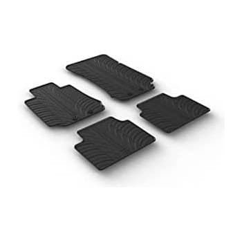 Tapis en caoutchouc pour Alfa Romeo Giulia Sedan 2016- (T-Design 4 pièces)