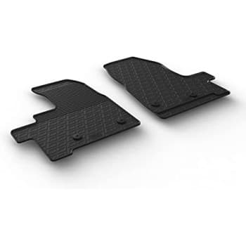 Tapis en caoutchouc adaptés pour Ford Transit Custom Furgon/Kombi (2 pièces)