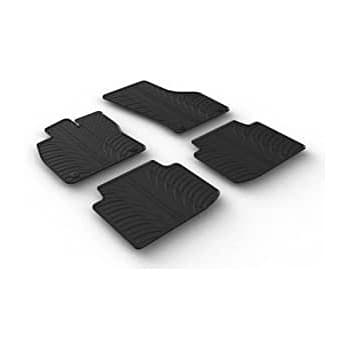 Tapis en caoutchouc pour Volkswagen Arteon 6/2017- (T-Design 4 pièces + clips de montage)