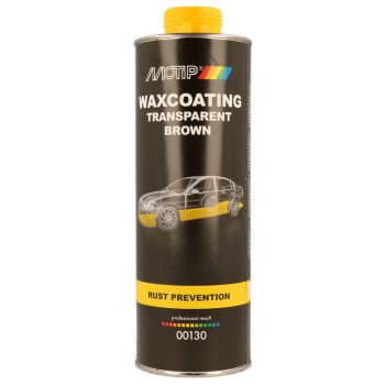 Motip Waxcoating 1 litre - Marron transparent