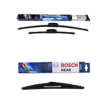 Ensemble de réduction d'essuie-glaces Bosch avant + arrière