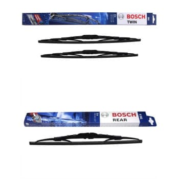 Ensemble de réduction d'essuie-glaces Bosch avant + arrière