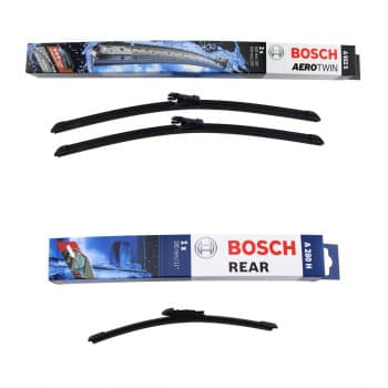 Ensemble de réduction d'essuie-glaces Bosch avant + arrière