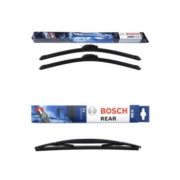 Ensemble de réduction d'essuie-glaces Bosch avant + arrière